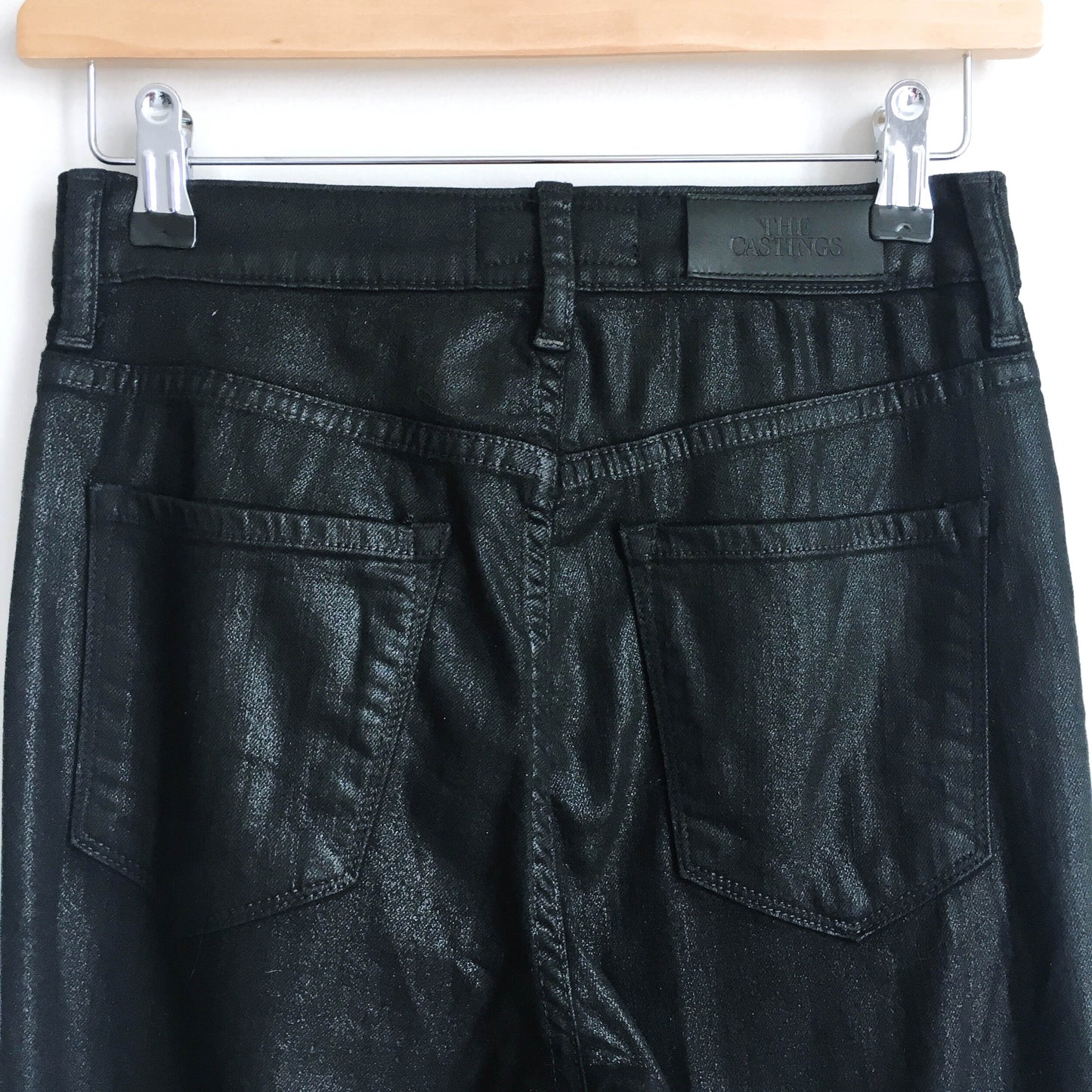 The Castings high rise coated skinny - size 27