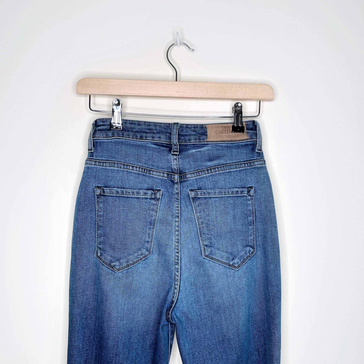 the castings super high rise skinny jeans - size 26