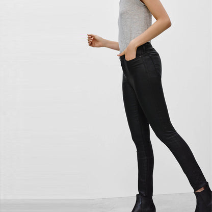 The Castings high rise coated skinny - size 27