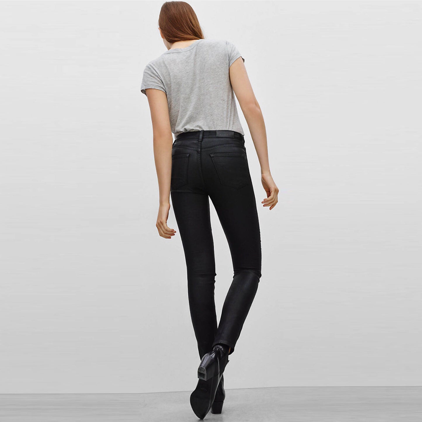 The Castings high rise coated skinny - size 27