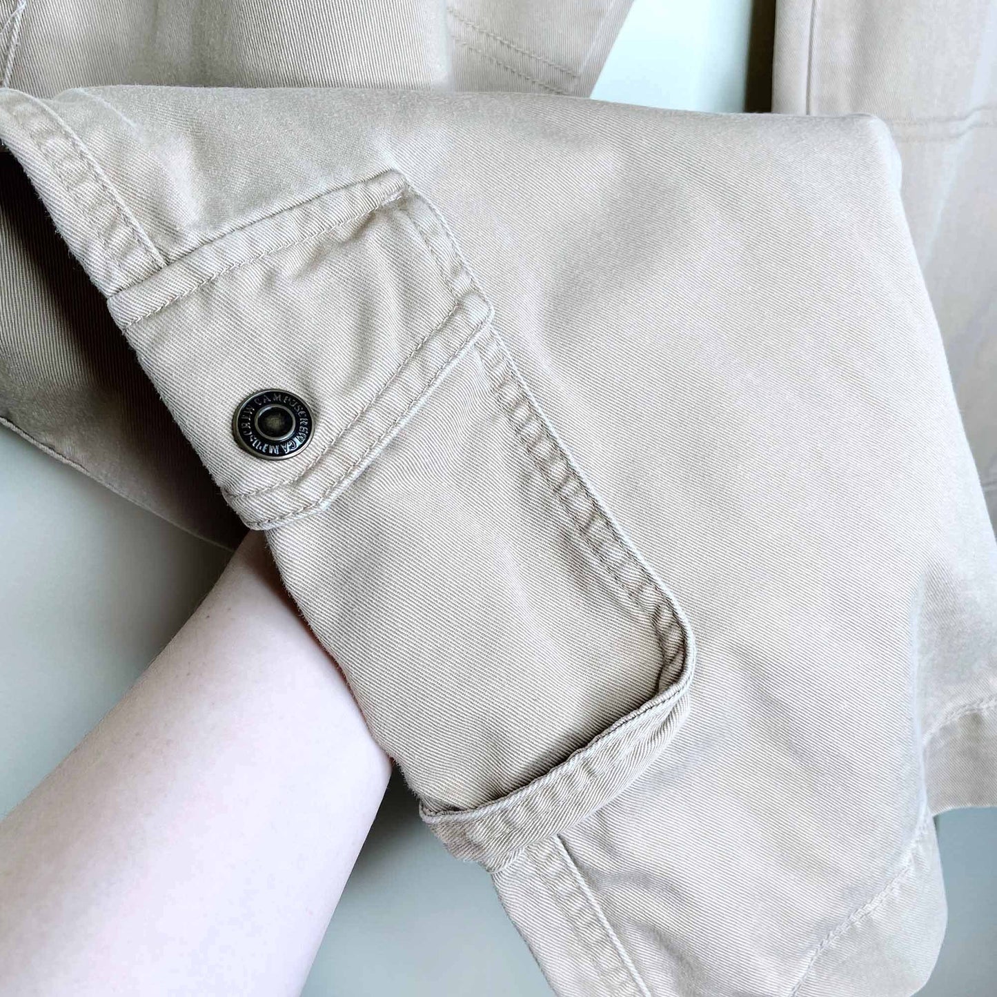 vintage campus crew y2k low rise cargo wide leg pants - size 2