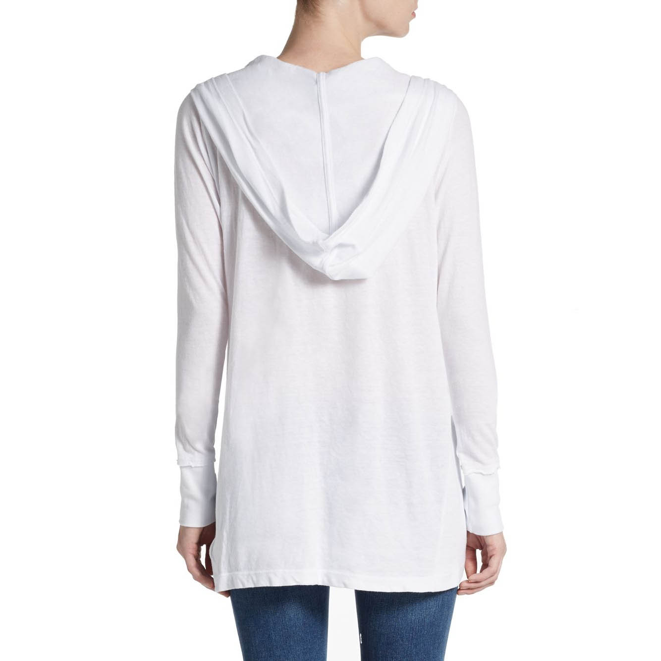 C&amp;C California Hi-lo Zip Hoodie - size Small