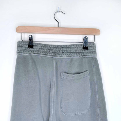current elliott the barrel sweatpant in dusty olive - size 0