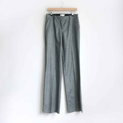 nwt celine high-rise striped wool trouser - size 38