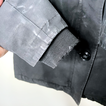 canada goose black short expedition parka - size small