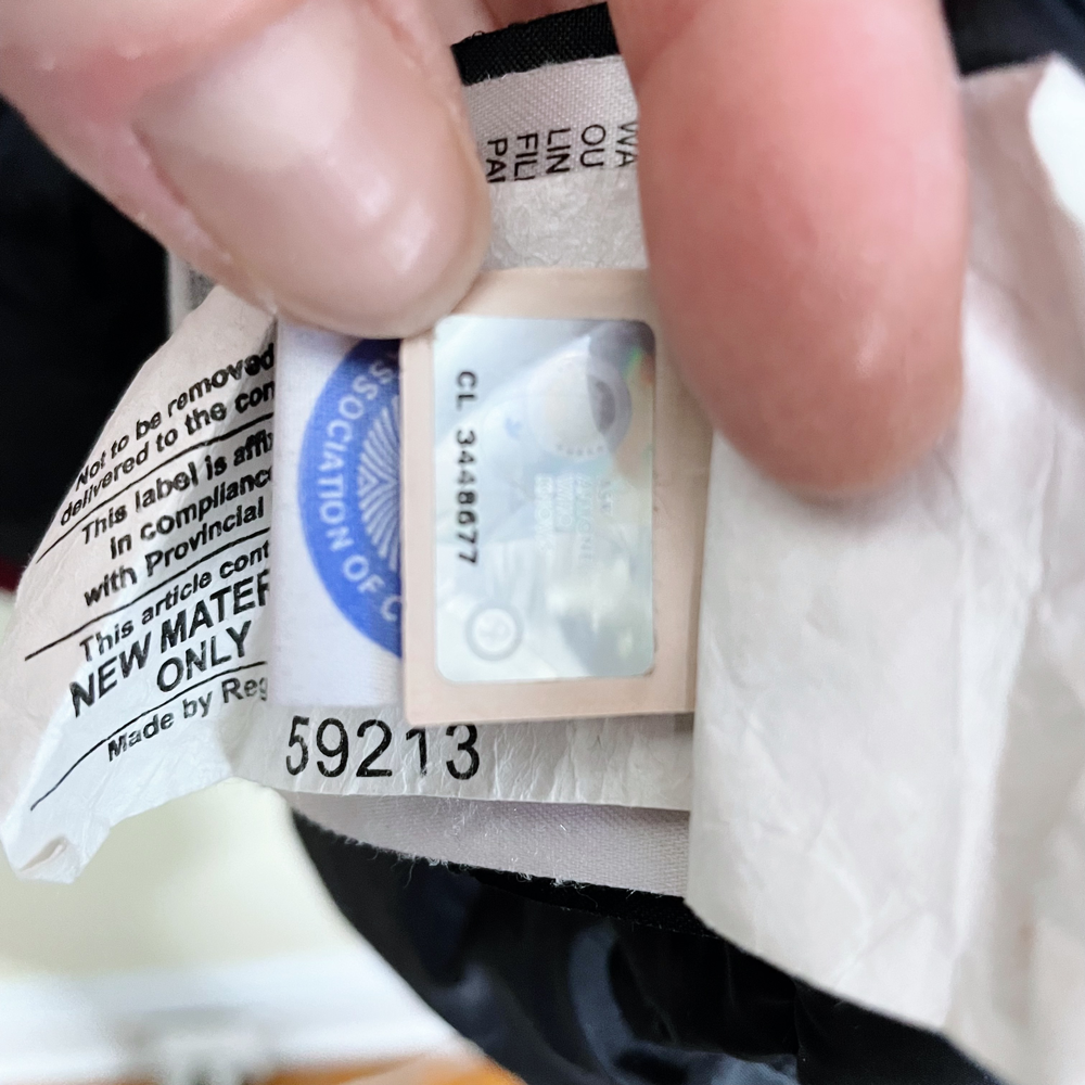 canada goose red long down expedition puffer parka - size small