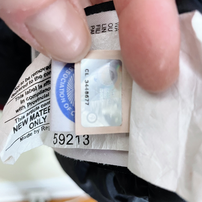 canada goose red long down expedition puffer parka - size small