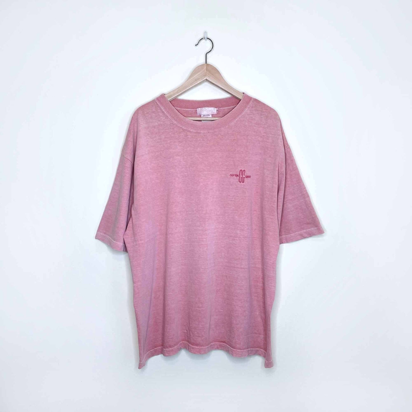 Vintage Non-fiction Cotton Ginny beach washed tee - size Large