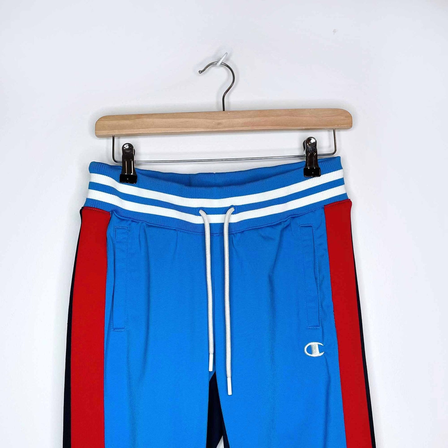 Champion tricot blue jay track pants - size Small