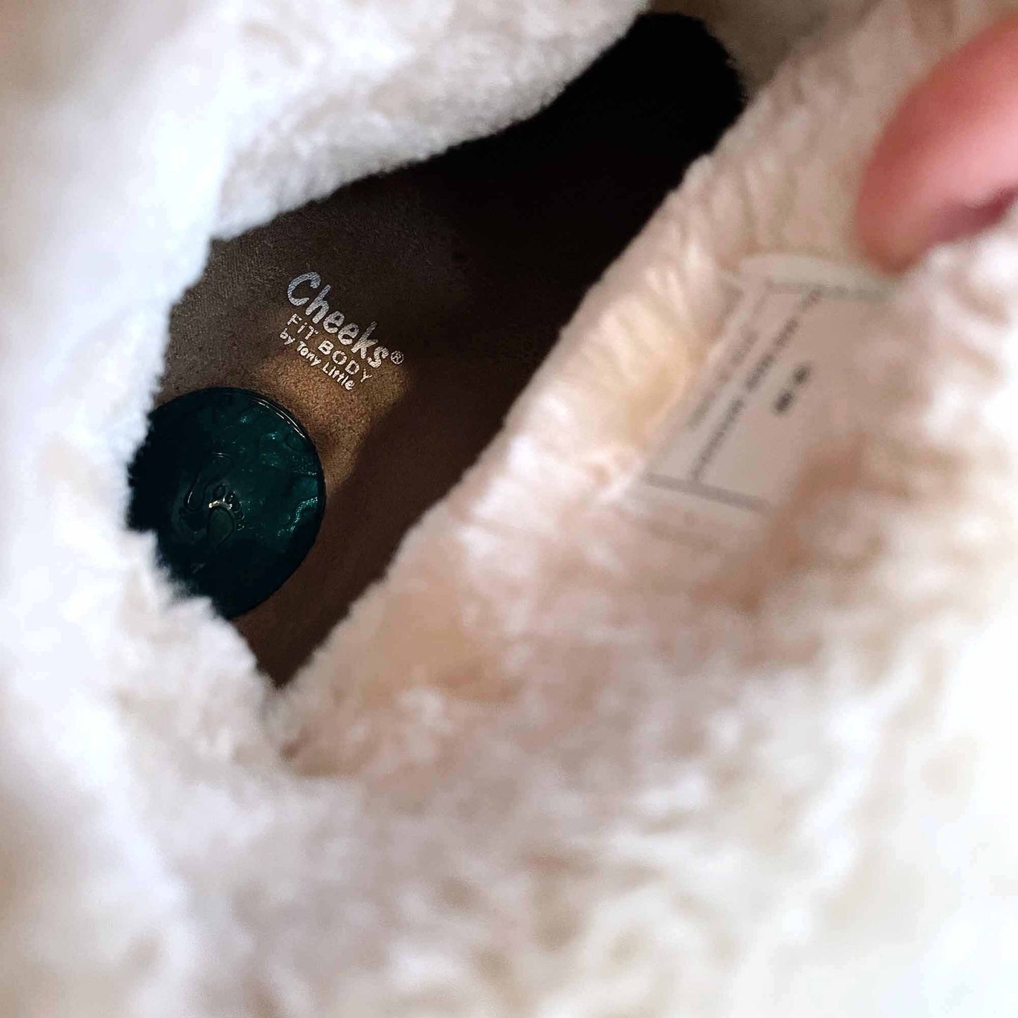 cheeks fitbody leopard comfort sport boots - size 9