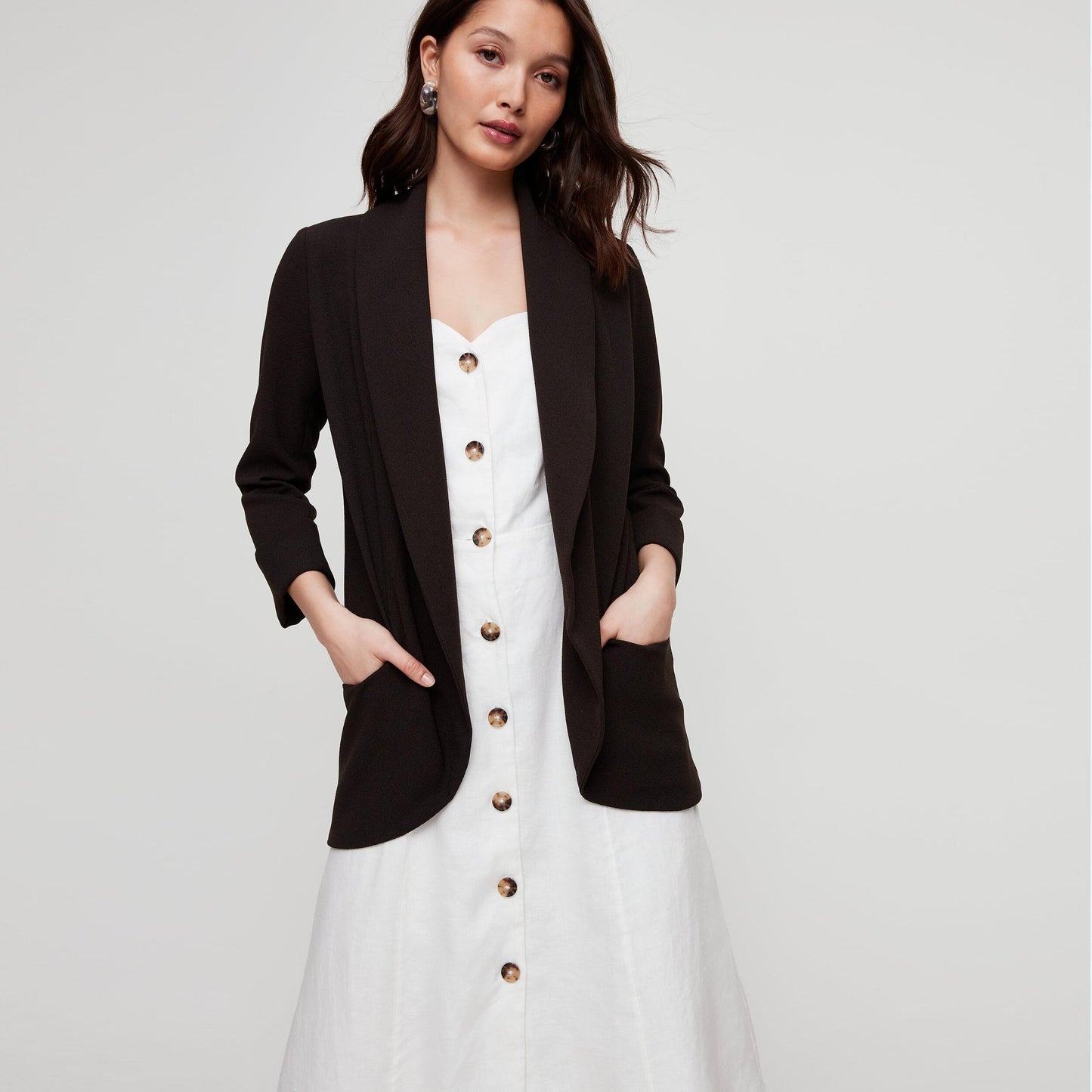 Wilfred Chevalier Jacket relaxed open blazer - size Small