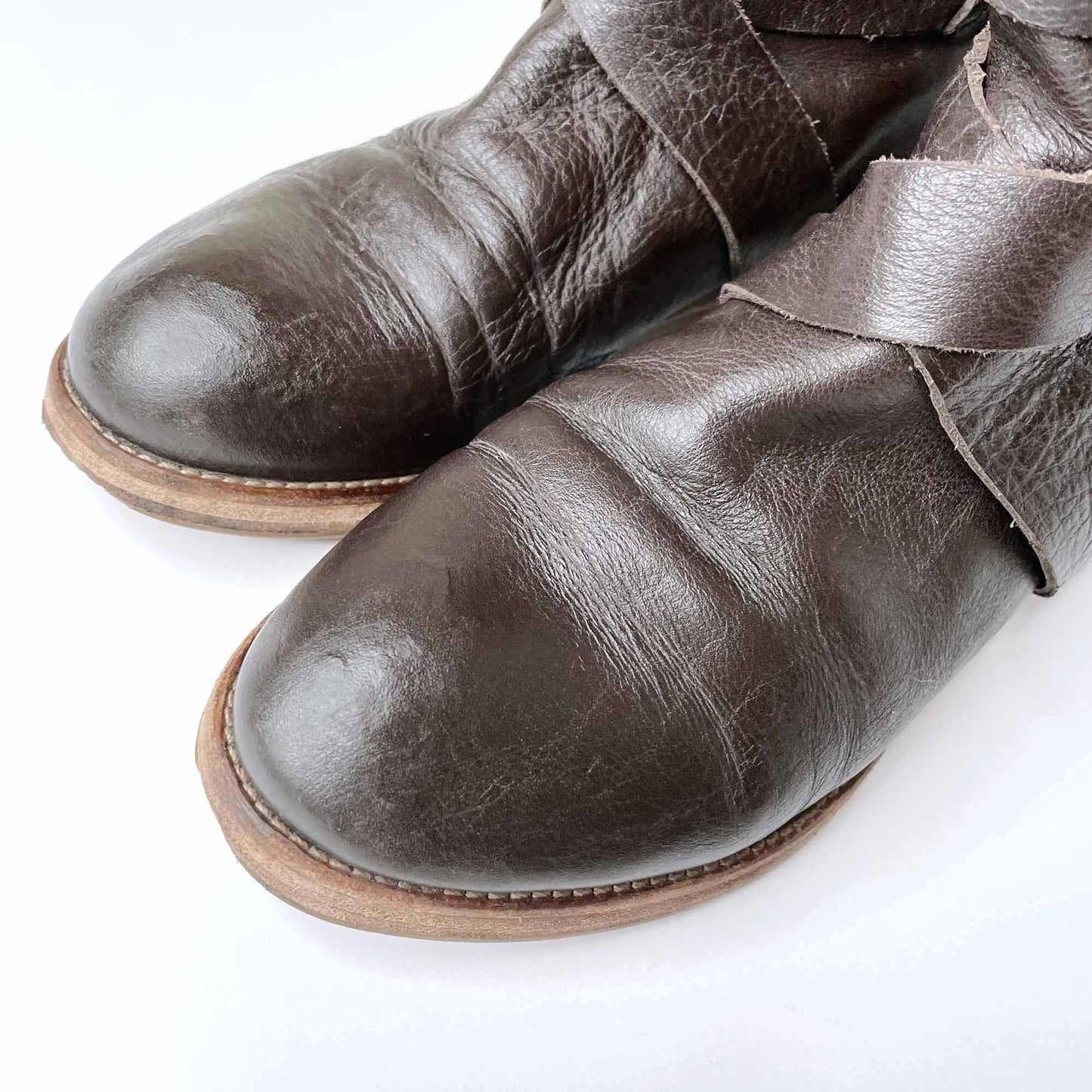 chloe prince paddington knee high leather riding boots - size 37.5