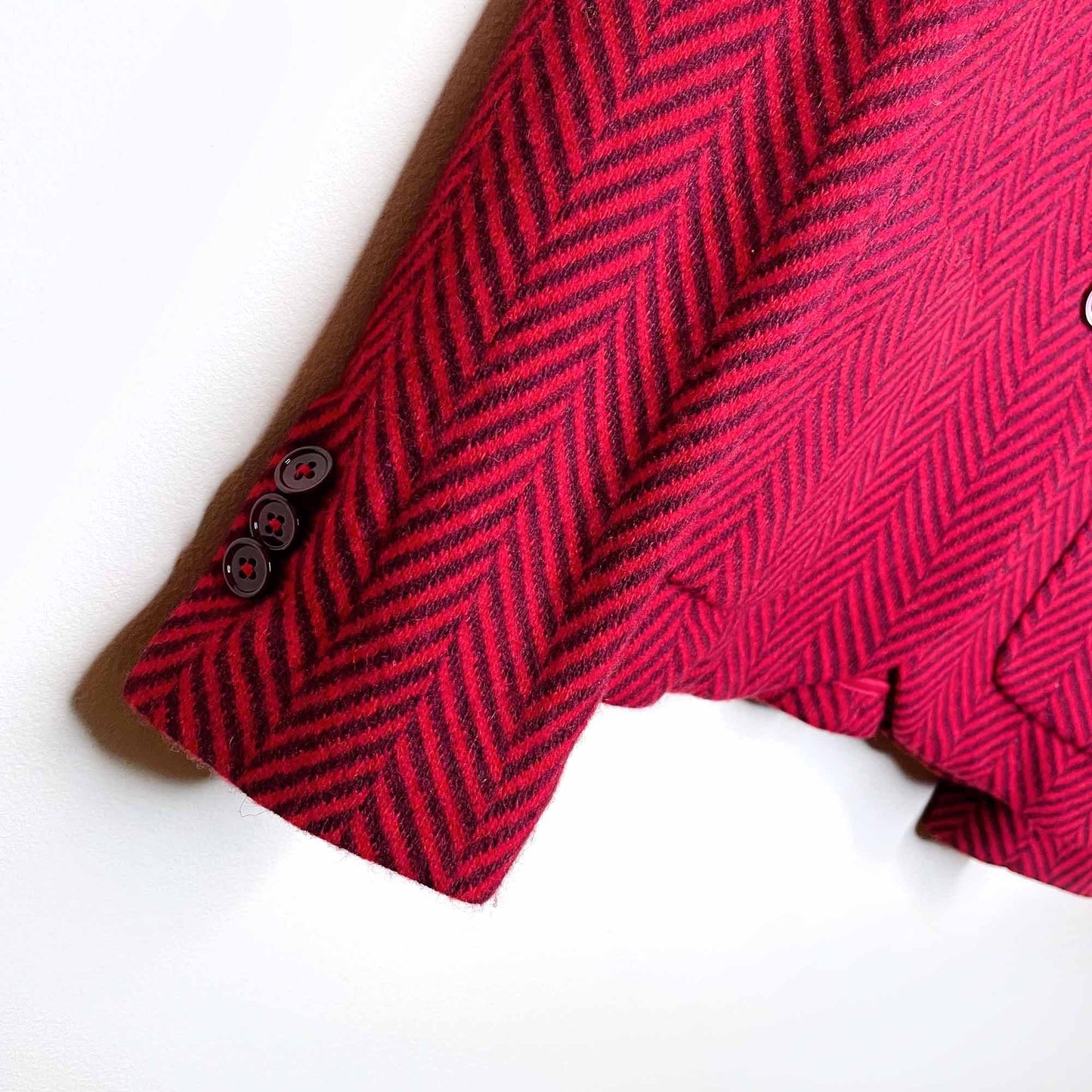 circolo 1901 herringbone knit blazer jacket - size small