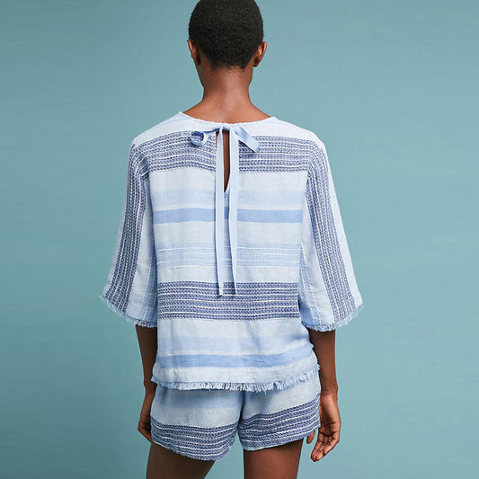 Cloth &amp; Stone Linen Weave top - size Small