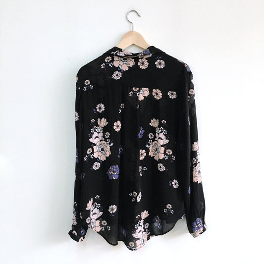 Cloth &amp; Stone Tavira Floral Buttondown - size Large