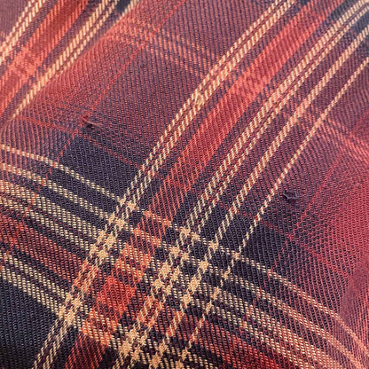 NWT Cloth & Stone homestead plaid off-shoulder top - size Medium