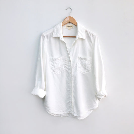Cloth &amp; Stone White Button up - size Small