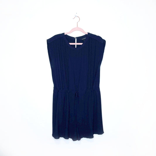 club monaco accordion pleated romper - size 4