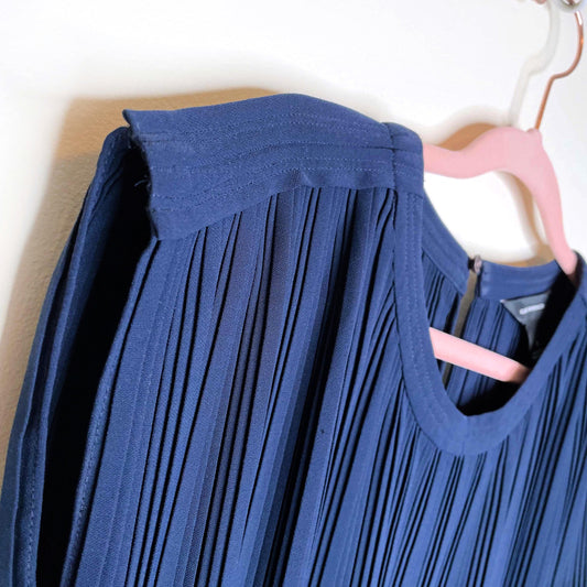 club monaco accordion pleated romper - size 4