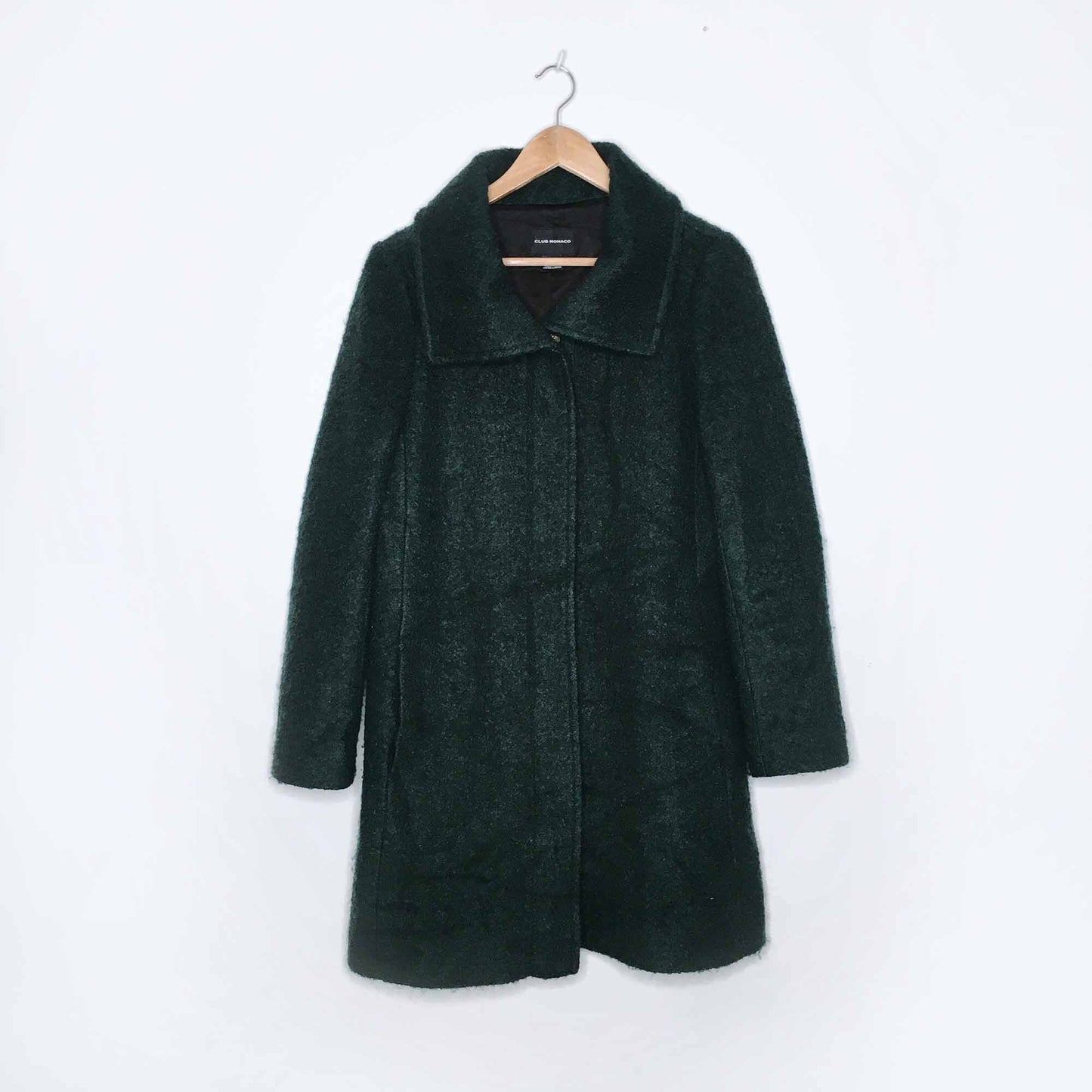 Club Monaco wool-blend boucle jacket - size Medium