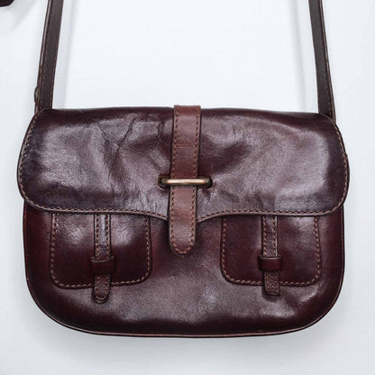 vintage club monaco saddle bag cross body