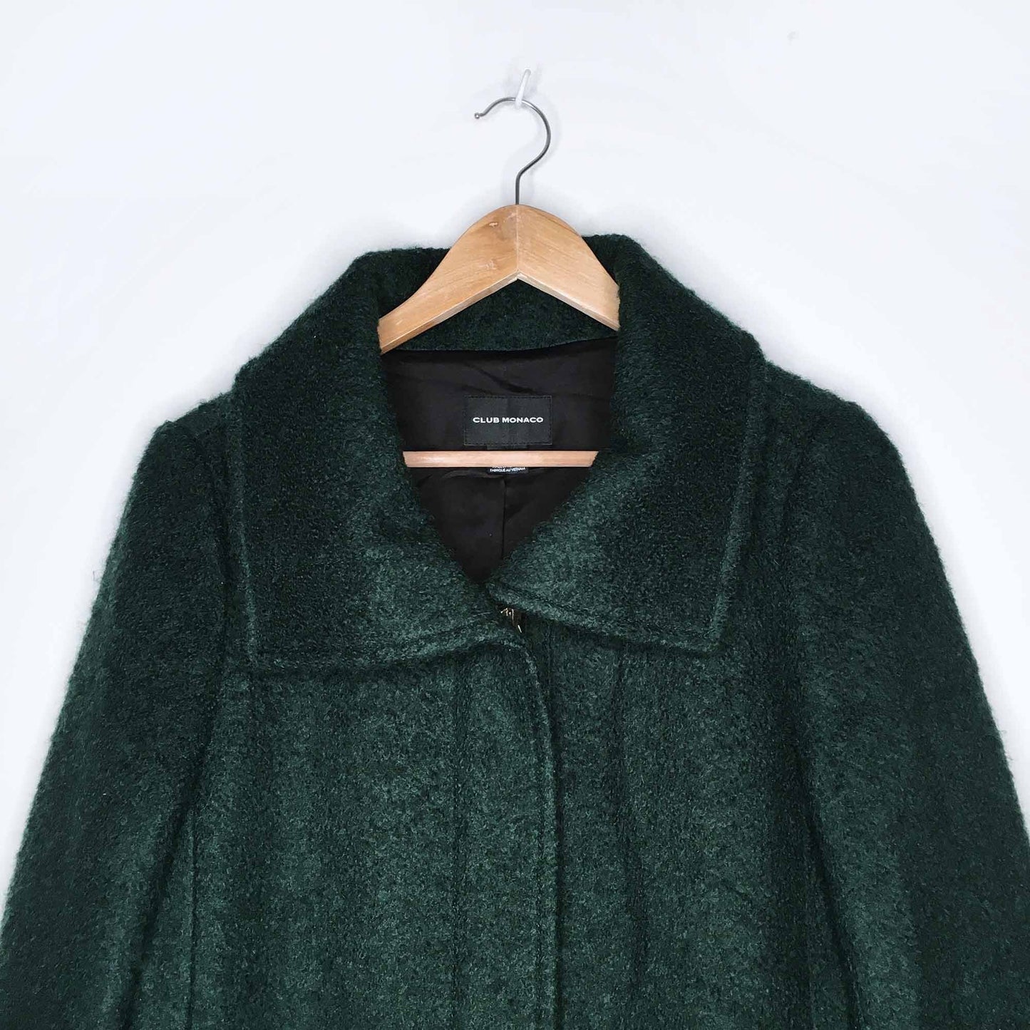 Club Monaco wool-blend boucle jacket - size Medium