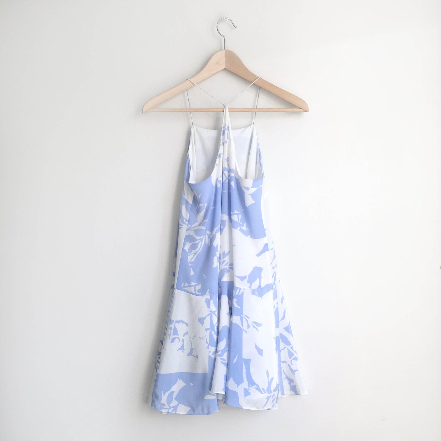 Club Monaco silk floral peplum hem dress - size 00