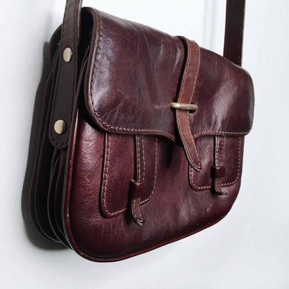 vintage club monaco saddle bag cross body