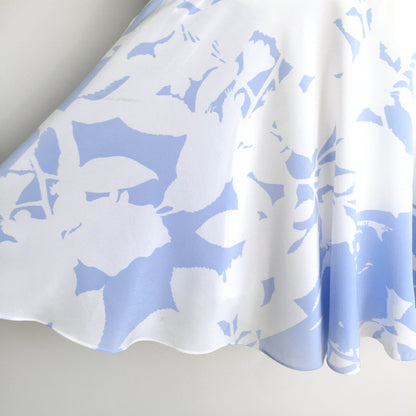 Club Monaco silk floral peplum hem dress - size 00