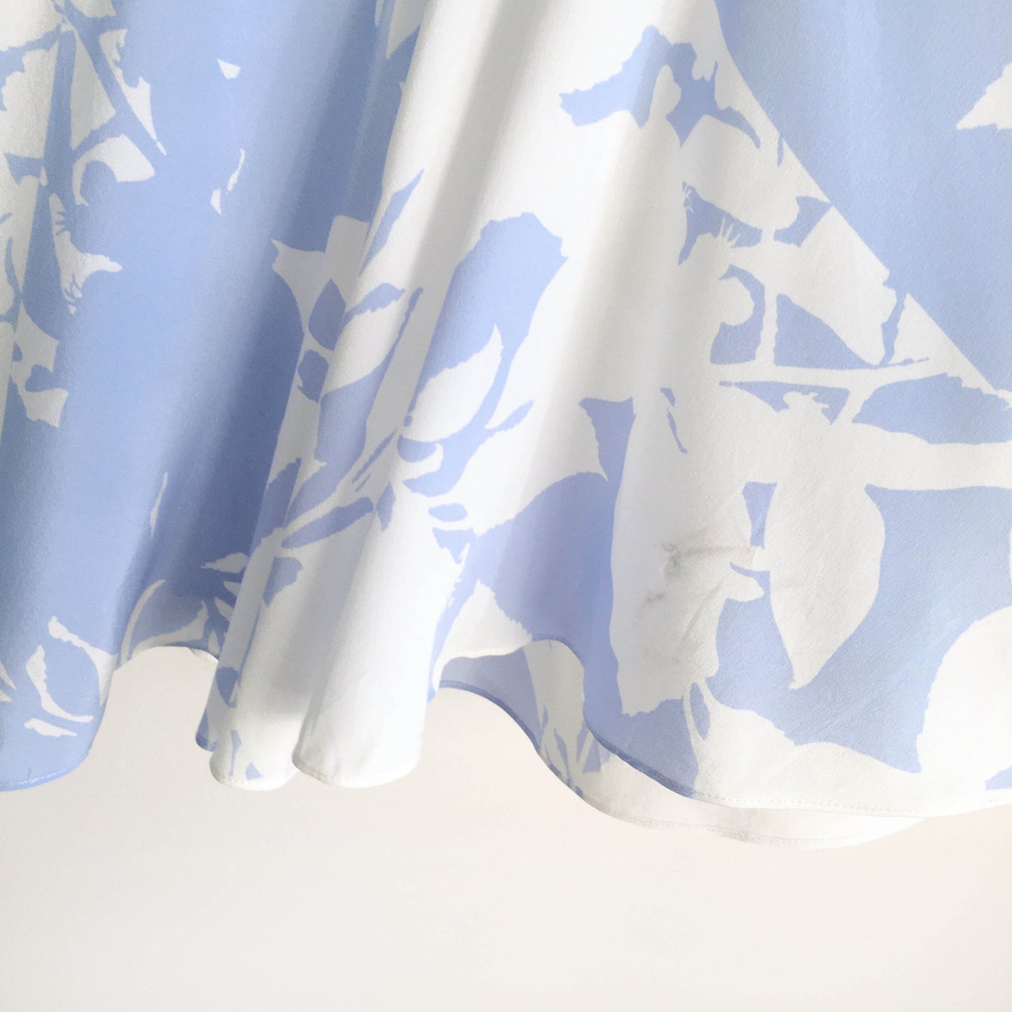 Club Monaco silk floral peplum hem dress - size 00