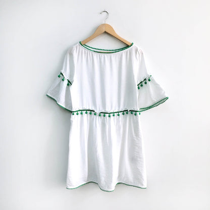 Club Monaco Aoiffe Pom Pom Dress - size xs