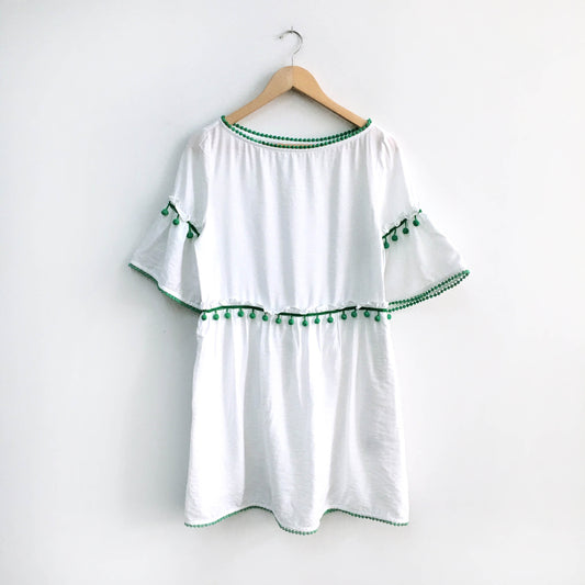 Club Monaco Aoiffe Pom Pom Dress - size xs