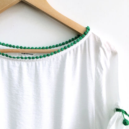 Club Monaco Aoiffe Pom Pom Dress - size xs