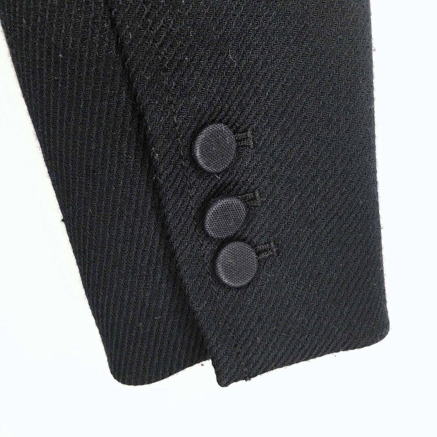 Club Monaco cropped collarless jacket - size 4