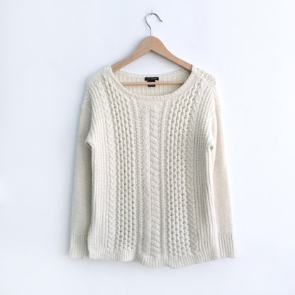 Club Monaco cable-knit sweater - size Small