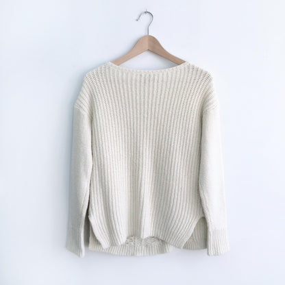 Club Monaco cable-knit sweater - size Small