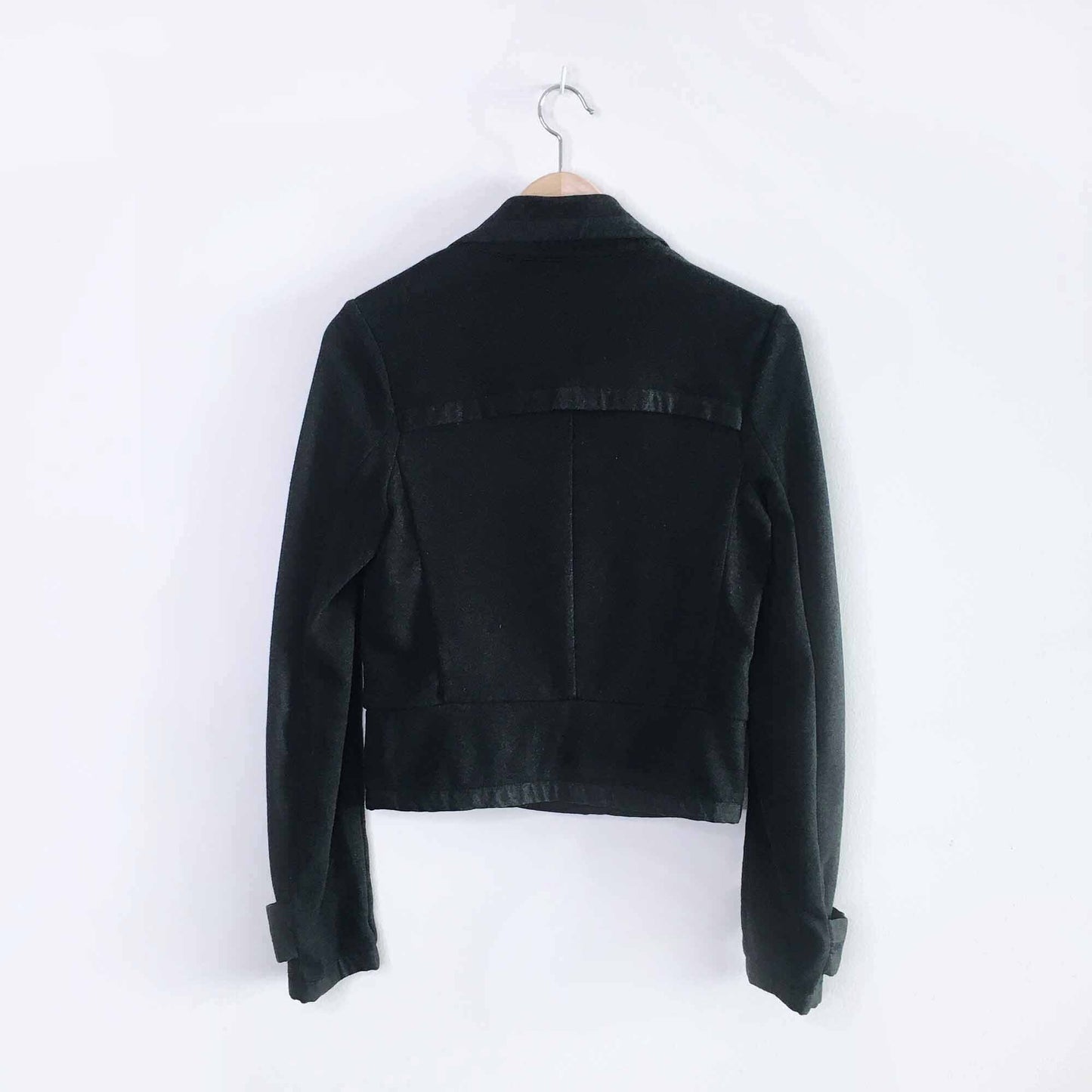 club monaco double breasted crop jacket - size xs