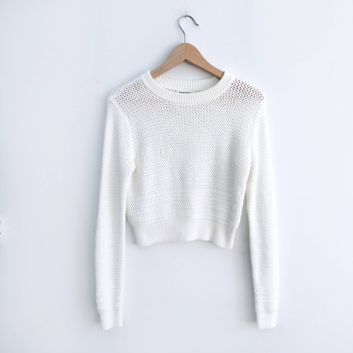 Club Monaco Cropped Sweater - size Small
