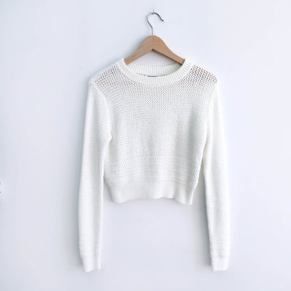 Club Monaco Cropped Sweater - size Small