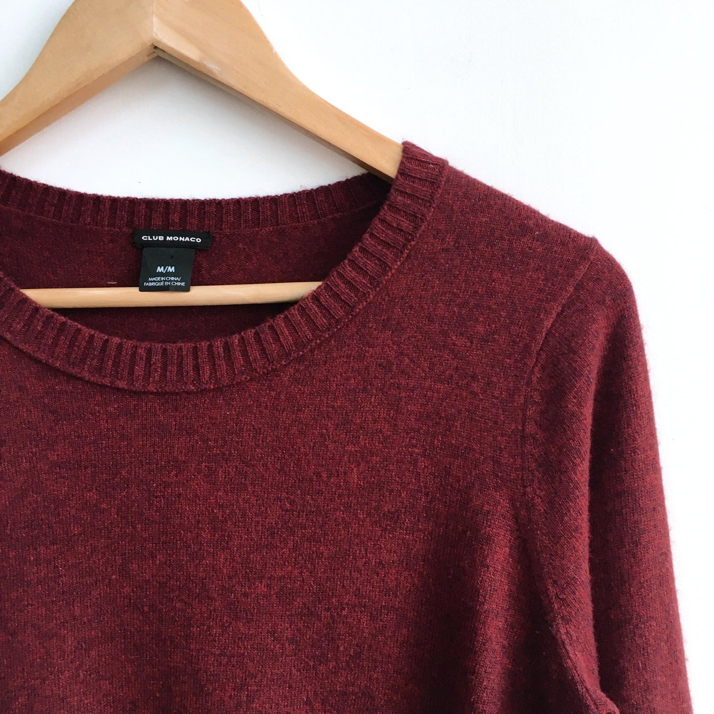 Club Monaco cashmere-blend side zip Sweater - Medium