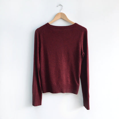 Club Monaco cashmere-blend side zip Sweater - Medium