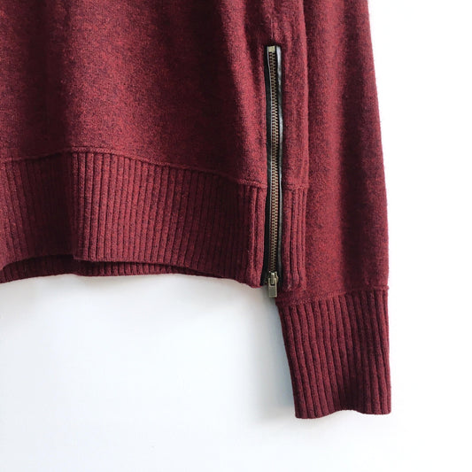 Club Monaco cashmere-blend side zip Sweater - Medium