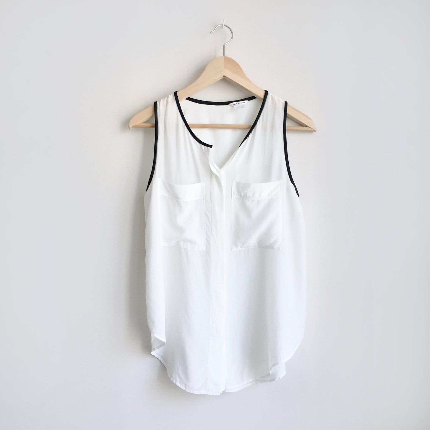 Club Monaco silk pocket tank - size xs
