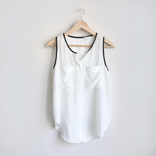 Club Monaco silk pocket tank - size xs