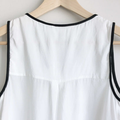 Club Monaco silk pocket tank - size xs