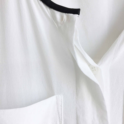 Club Monaco silk pocket tank - size xs