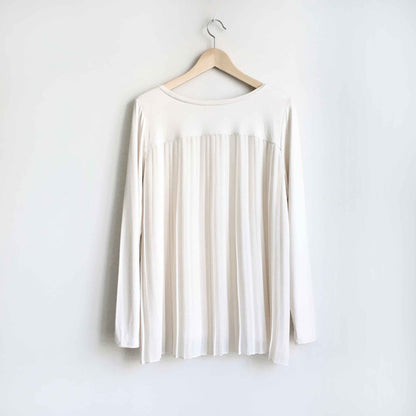 Club Monaco Kassandra accordion top - size Medium
