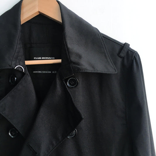 Club Monaco Emma Trench Coat - size xs