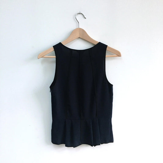 Club Monaco Danielle Peplum Blouse - size 0