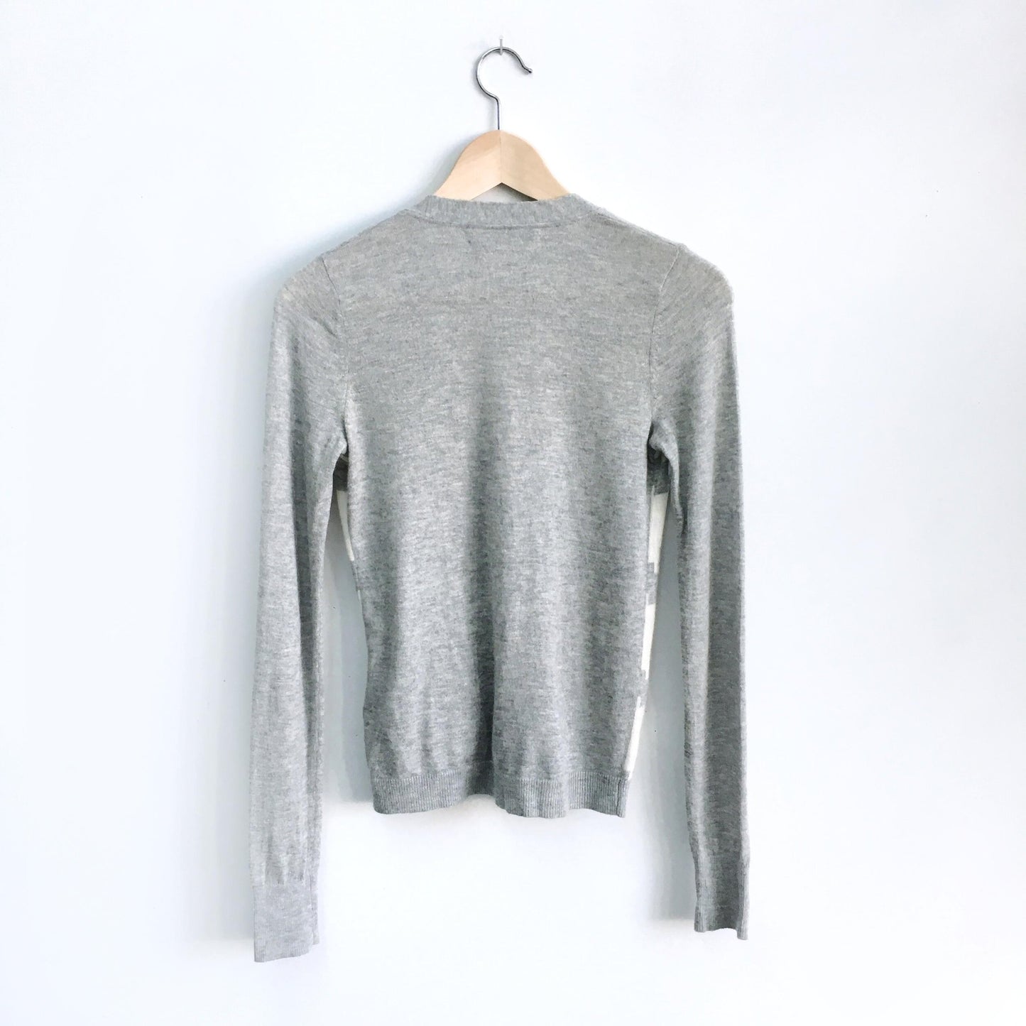 Club Monaco Cashmere-blend Houndstooth Cardigan - size xs